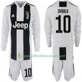 Fußballtrikots Juventus Turin Paulo Dybala 10 Kinder 2018-2019 Langarm Heimtrikotsatz kaufen